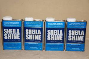4 Jugs of Sheila Shine Stainless Steel Polish