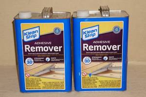 2 Jugs of Klean Strip Adhesive Remover