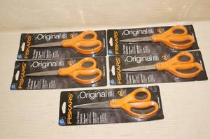 5 Fiskars Original Scissors