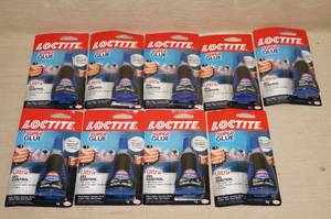 9 Bottles of Loctite Super Glue
