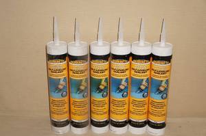 6 Tubes of Quikrete Self Leveling Sealant