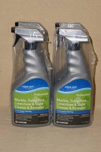 4 Bottles of Aqua Mix Cleaner and Resealer