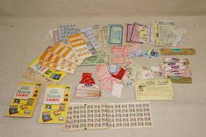 Stamps - Vintage, Food, Bond