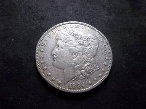 1884 Morgan Silver Dollar