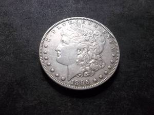 1896 Morgan Silver Dollar