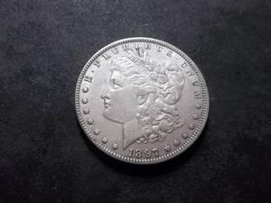 1897 Morgan Silver Dollar