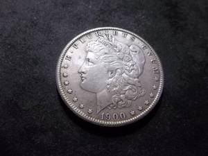 1900  Morgan Silver Dollar