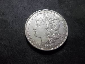 1921  Morgan Silver Dollar