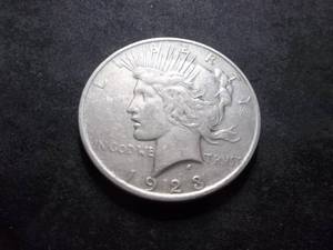 1923 Peace Silver Dollar
