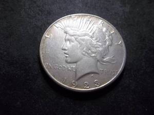 1923 S Peace Silver Dollar