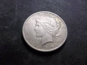 1925 Peace Silver Dollar
