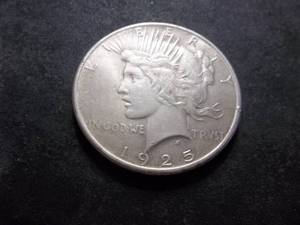 1925 Peace Silver Dollar