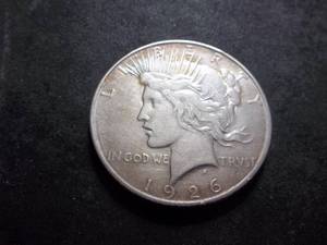 1926 D Silver Peace Dollar