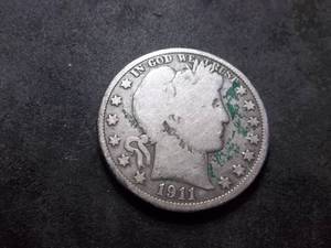 1911 Barber Half Dollar