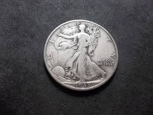 1943 D Walker Half Dollar