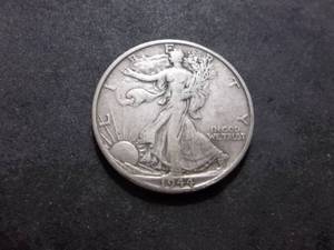 1944 D Walker Half Dollar