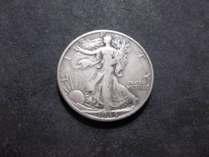 1944 S Walker Half Dollar