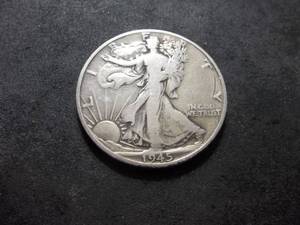 1945 D Walker Half Dollar