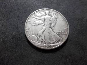 1947 D Walker Half Dollar