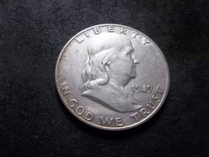 1949 D Franklin Half Dollar