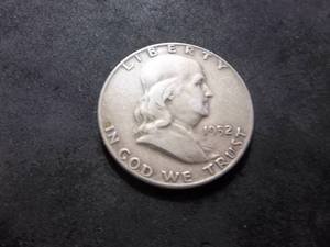 1952 D Franklin Half Dollar