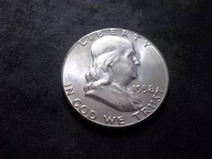 1958 Franklin Half Dollar