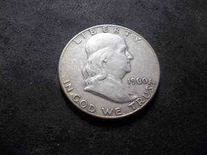 1960 Franklin Half Dollar