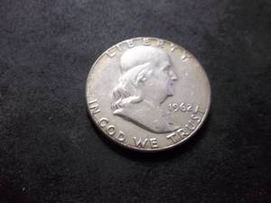 1962 Franklin Half Dollar