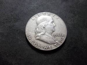 1962 D Franklin Half Dollar