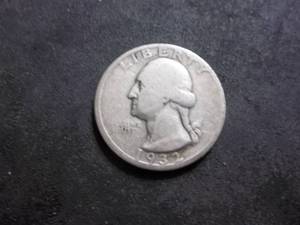 1932 D Washington Quarter