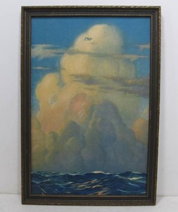 lot 58 image: Orig Vintage 1920s Charles Lindbergh Framed Print - WE by Einar Kverne