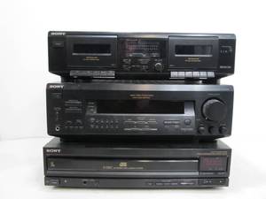 lot 60 image: Working SONY AV Control Center 5-Disc CD Changer and Tape Deck