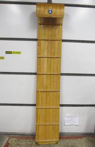 lot 87 image: Large Vintage 8 Long TORPEDO Wooden Toboggan Snow Sled