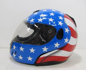 lot 93 image: Very Nice FUEL Patriotic American Flag Design SnowmobileATV Helmet