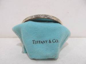 lot 67 image: Signed TIFFANY & Co. Sterling Silver Hand Mirror
