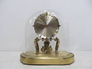 lot 181 image: Nice Vintage German KUNDO Brass Anniversary Clock