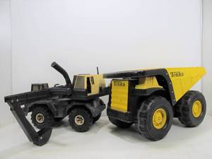 lot 236 image: 2 Large TONKA Metal Construction Vehicles