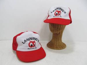 lot 246 image: 2 Vintage 1970s-80s RED OWL Grocery Story Advertising Trucker Hats