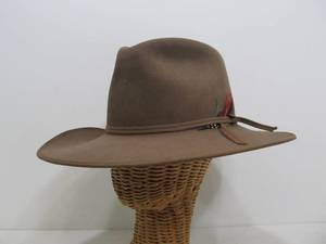 lot 295 image: Vintage STETSON XXXX Gun Club Cowboy Hat - Size 6 78