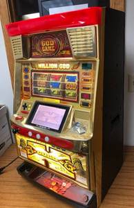 lot 4 image: Working Mizuho GOD GAME Japanese X GOLD Slot Machine