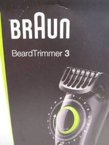 lot 344 image: Brand New Braun Beard Trimmer 3