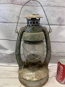 lot 1 image: GambelsAntiqueLanternRareNo 30