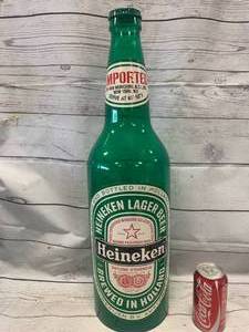 lot 3 image: HeinekenPlastic Bottle 2 Feet Tall