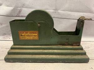lot 4 image: Vintage Old 3M Minnesota MiningMfgHeavy Tape Dispenser