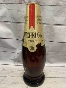 lot 24 image: Michelob Beer Plastic Bottle 16 Tall
