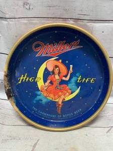 lot 58 image: Miller High LifeTray 13 Diameter