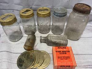 lot 71 image: Antique Bottles & Jars