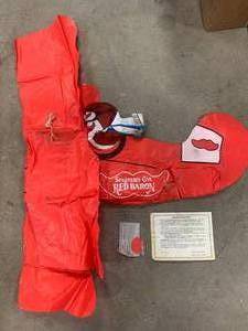 lot 81 image: SeagramsGin Red Baron InflatableBrand New Old Stock