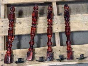 lot 87 image: Lot of 4 1960s Bar Sconces