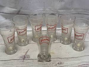 lot 94 image: Lot of 7VintageHammsPreferred Beer Glasses (Sold For$12.95ea. on Ebay)